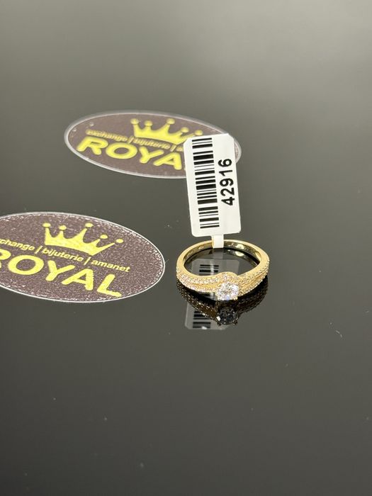 Bijuteria ROYAL : Inel AUR NOU 14K / 1.92 GR