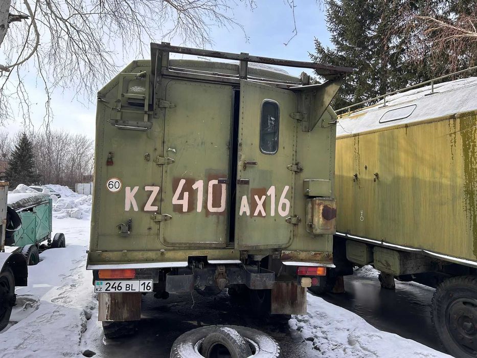 Камаз 43101 Кунг-вездеход с полуприцепом, 1989 г.в,