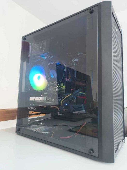 PC Gaming 1080p Intel i5 RX580 8GB Racire pe lichid AIO