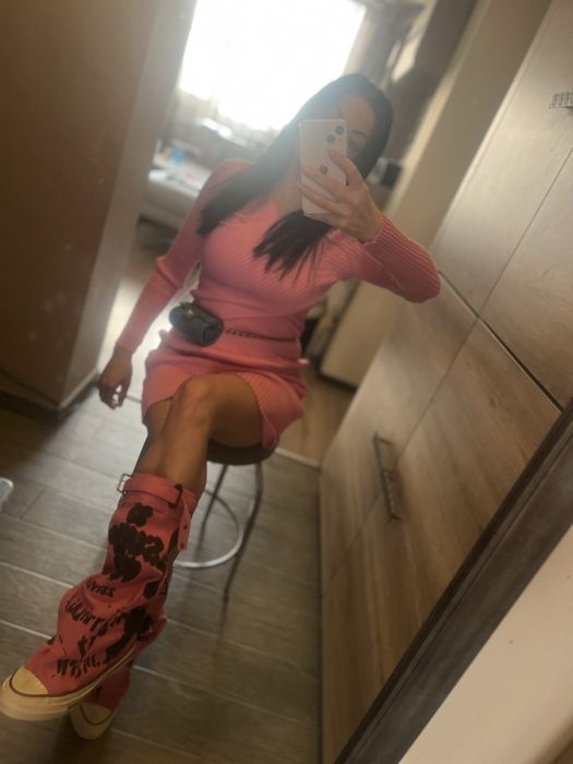 Рокля от рипс плетиво