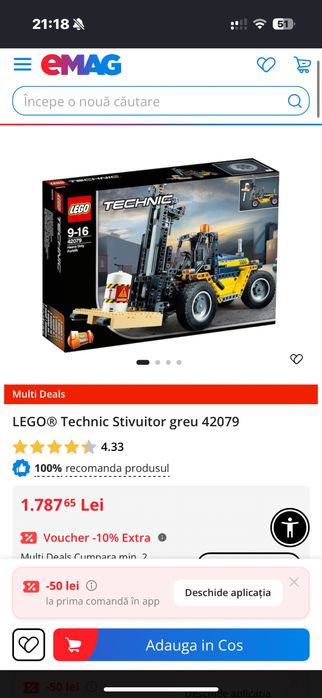 Lego technic nou