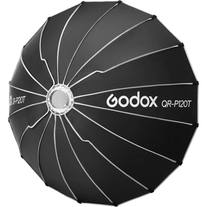 Godox QR-P120T Softbox Parabolic cu Montaj Rapid 120 cm