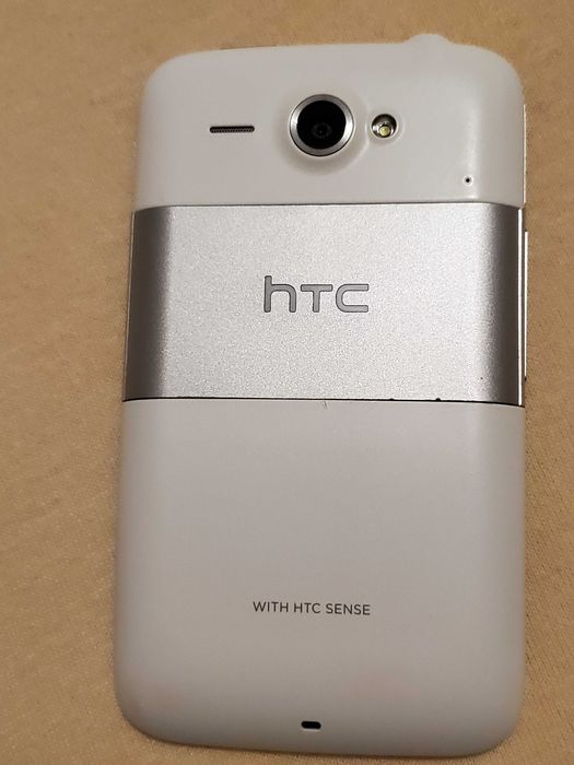 HTC ChaCha A810e la cutie, cu cablu de date, husă originală si folie