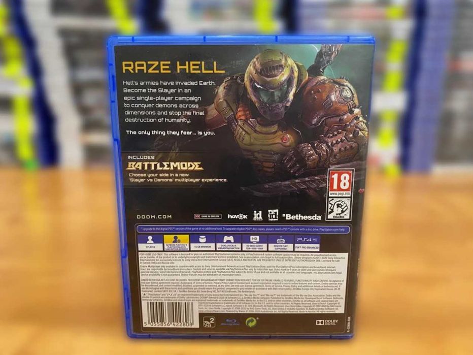 DOOM Eternal PS4/PS5 Дум Пс4 Огромный Выбор Игр