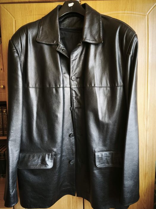 Haina de piele bărbați