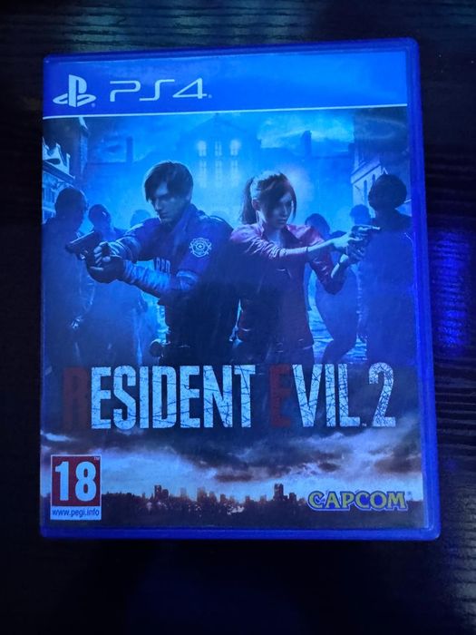 Resident Evil 2 Remake PS4 диск