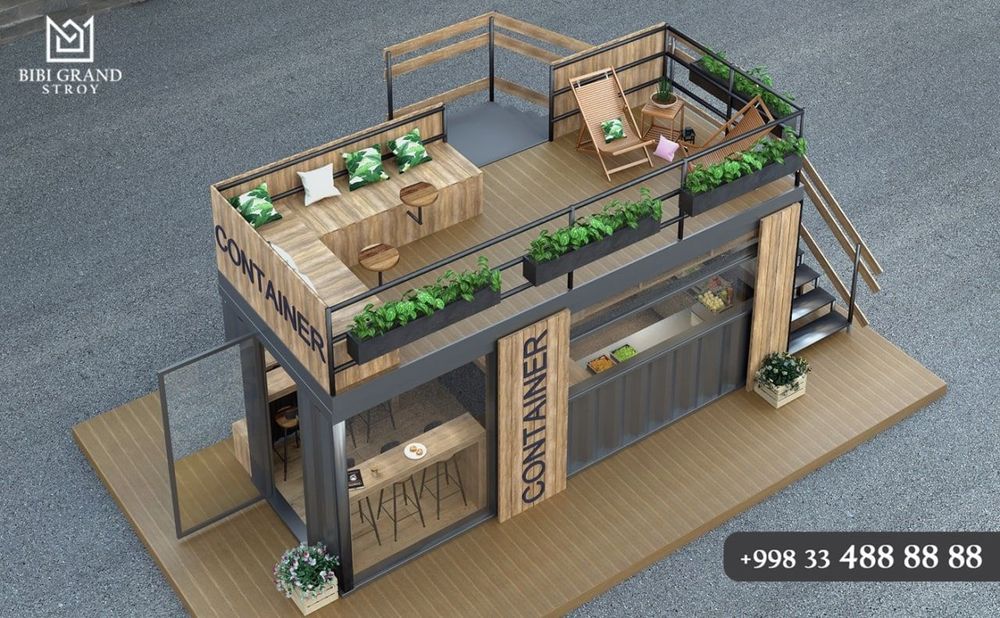 Дом из контейнера