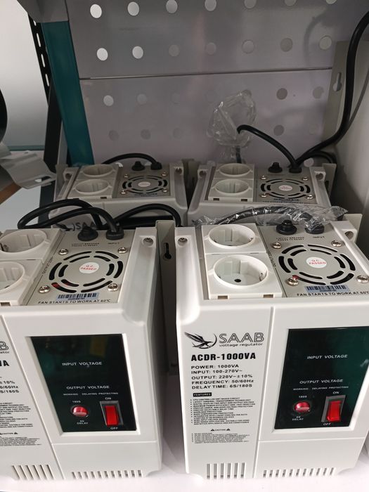 SAAB ACDR-1000VA кучланиш стабилизатори 500VA 1000KVT 1500kvt 2000kvt