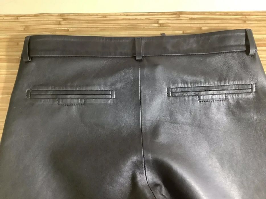 Мужские кожаные брюки