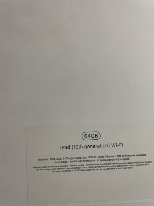 Ipad 10 64 talig xolati ideal 310$ oladigonga kami bor karopbka