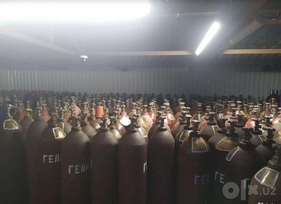 Гелий газ в баллонах Б для шаров,есть и марка А