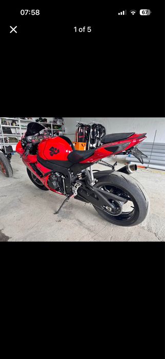 Suzuki GSXR 600 2015 - НА ЧАСТИ!