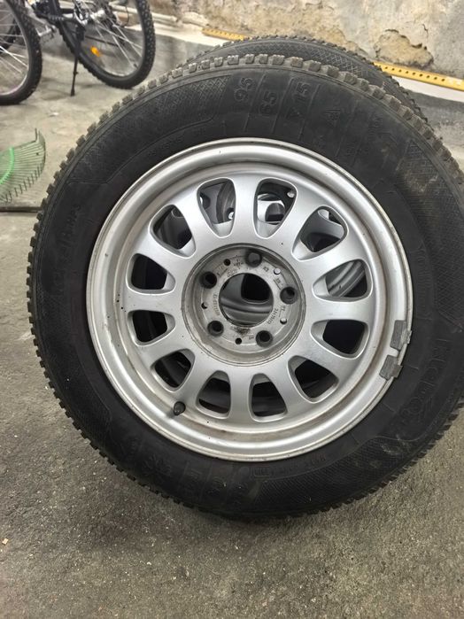 Ляти джанти със зимни гуми Клебер 7мм грайфер за Бмв Е 46