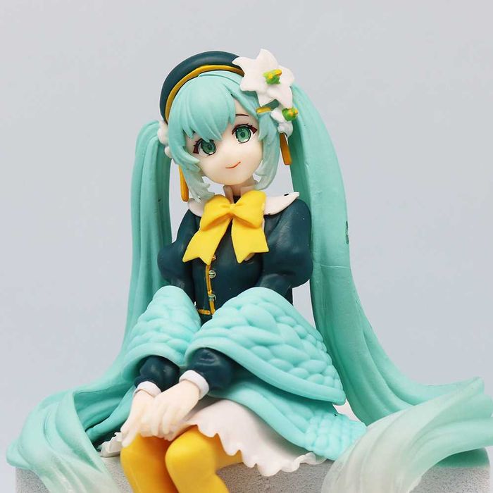 Figurina Anime Vocaloid - Hatsune Miku,  Flower Fairy Lily, Cutie