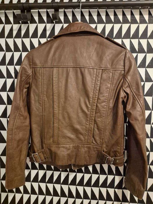 Geaca Mango din piele naturala [in conditii bune] marime xs