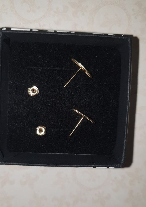 Cercei aur 14k cu zirconii