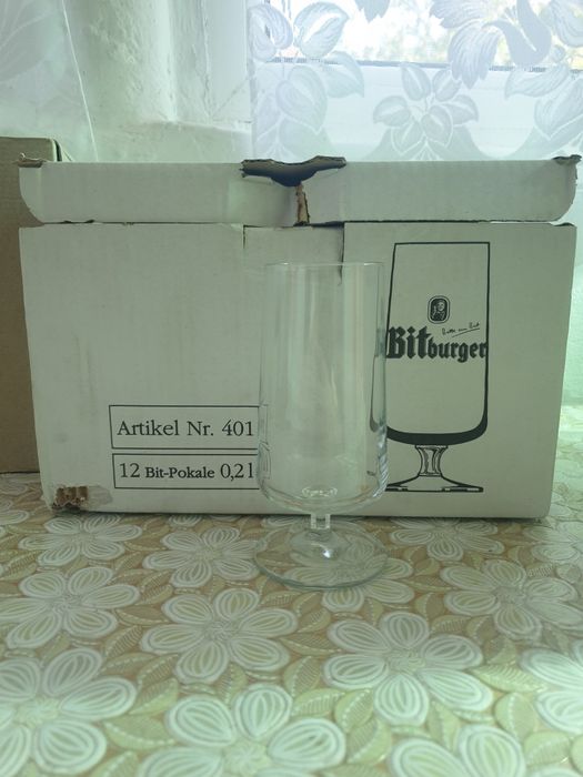 Чаши и халби /Bitburger, Rastal/