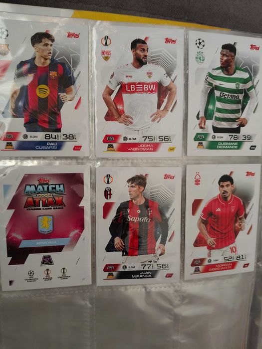 Match attax 2025/2026 карти