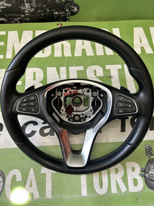 Volan din piele cu padele  Mercedes X Class 2019