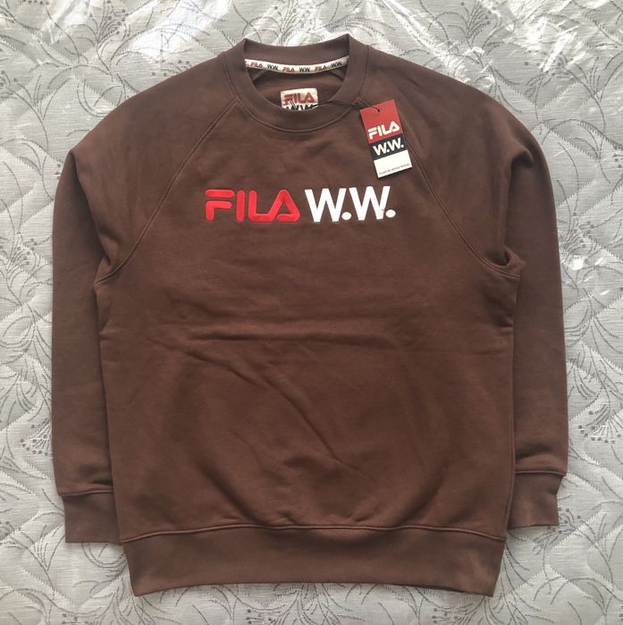 FILA X Wood Wood Arthur Crew Sweat ОРИГИНАЛЕН мъжки суичър/блуза - M-L