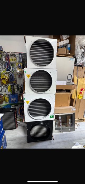 Condensator cu ventilator incalzitor radiator