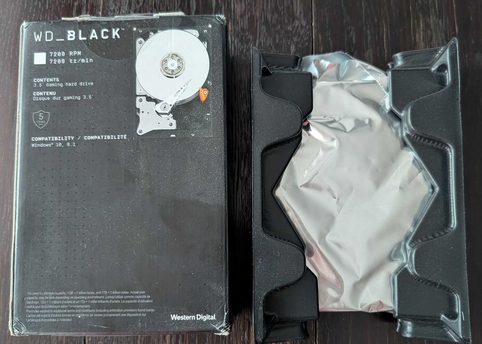 HDD WD Black 6TB model WD6004FZWX