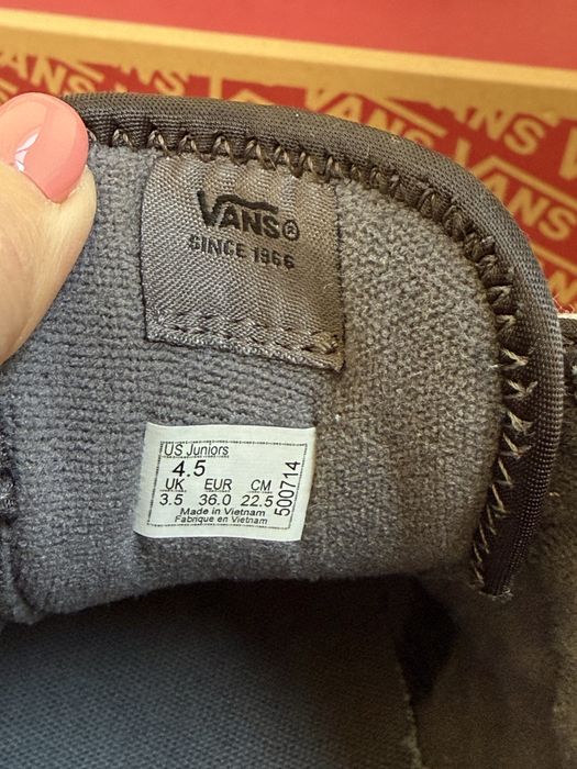 Кеды VANS 36 размер