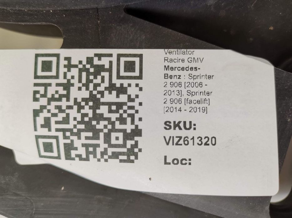 Carcasa Ventilator Racire GMV Mercedes-Benz  Sprinter 2 906 2006 2007