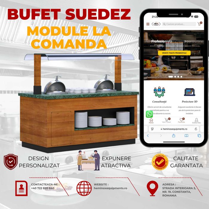 Bufet Suedez Pentru Hotel&Restaurant Producem La Comanda