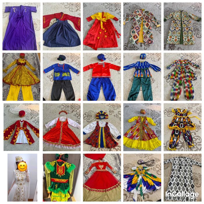 Национальные костюмы детские и ВЗРОСЛЫЕ на 1 мая  На  ПРОКАТ