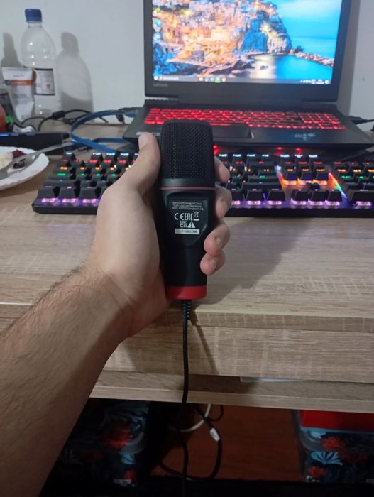 Vand Microfon cu tripod Trust GXT212 Mico, conectare USB&3.5mm, cablu