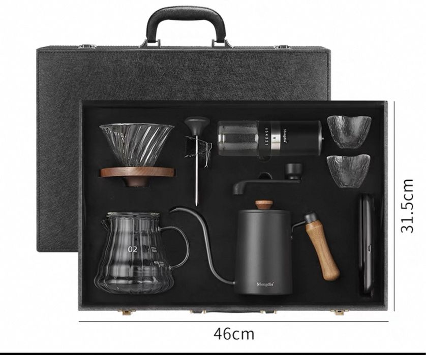 Кофемолка ручная, кофейный набор в подарок