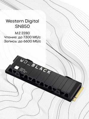 Western Digital 4 ТБ Внутренний SSD-диск Black