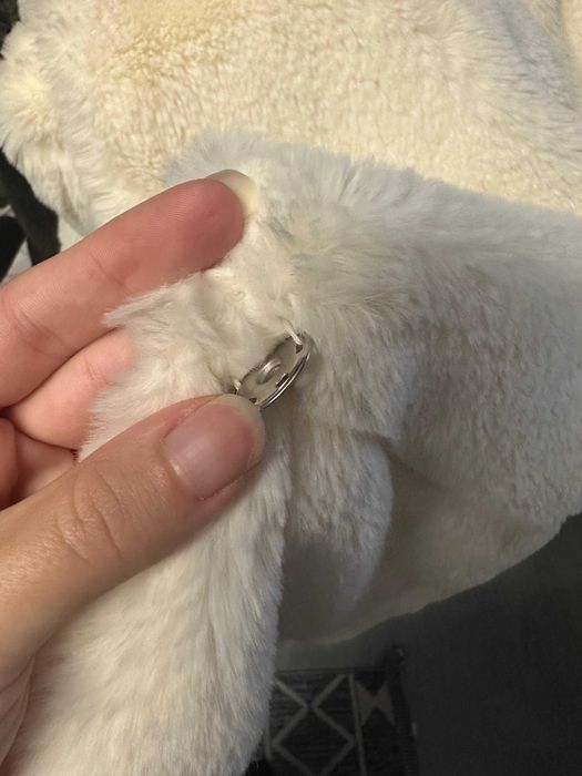 Haina din blana sintetica (Stradivarius) marimea S