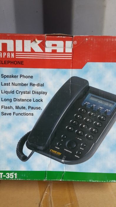 Телефон проводной , Новый!