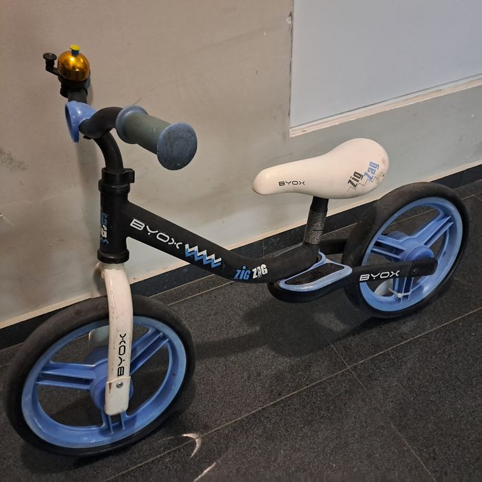 BYOX Баланс колело 12" ZIG ZAG (1-3 год) Синьо