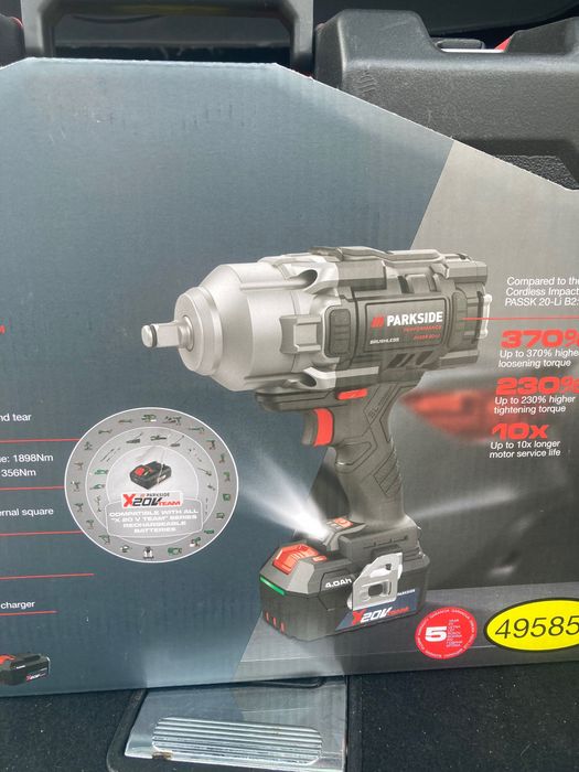 Гайковерт Парксайд черен 2000 нм