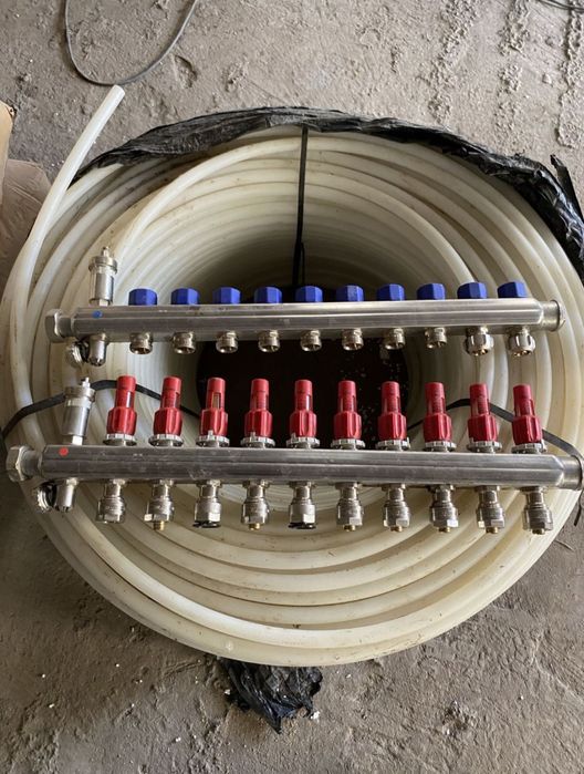 Incalzire pardoseala teava 17 mm / distribuitor 10 iesiri