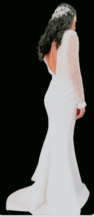 Rochie de mireasa marimea S,  Rebecca Vallance