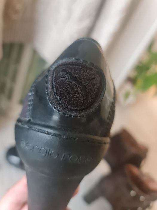 Sergio Rossi & Puma, естествен велур