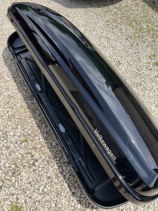 Bări transversale + cutie portbagaj vw tiguan oem