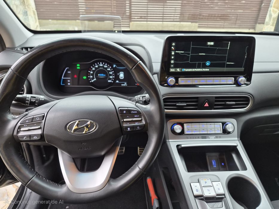 Hyundai Kona 64 kw ,450 km autonomie Bijuterie .Schimb,Variante