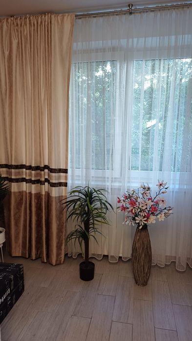 Perdea cu model si draperii