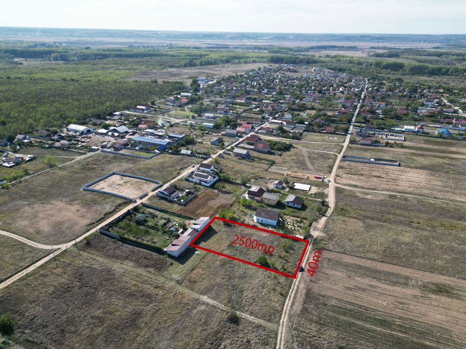 Teren intravilan generos în Malu Mare, Dolj - 2500mp