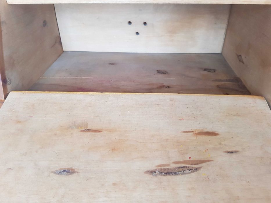 Хлебница деревянная советская