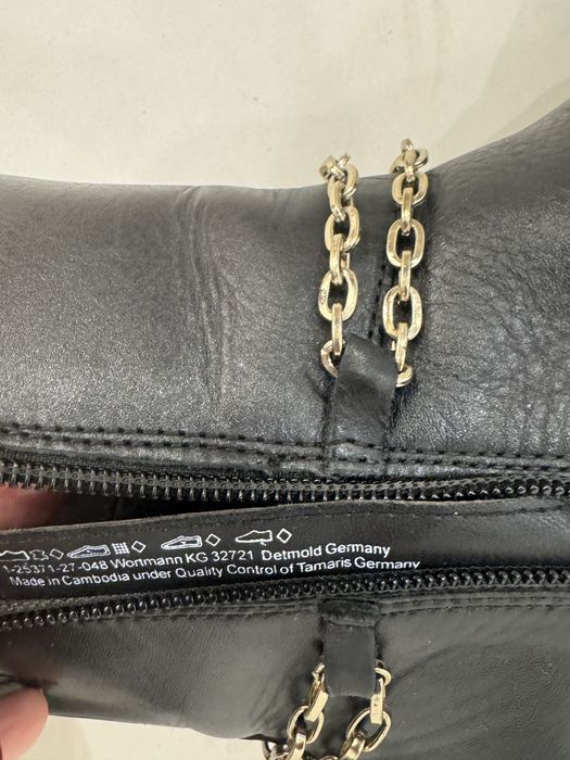 Кожени боти Тамарис размер 37