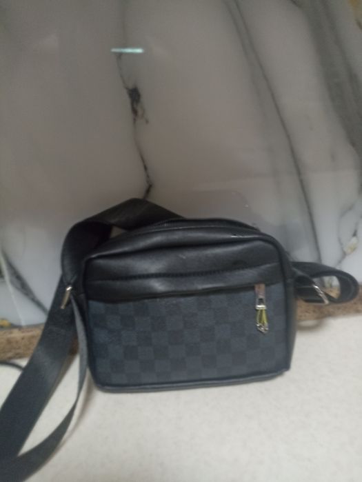 Сумка и кошелёк красный