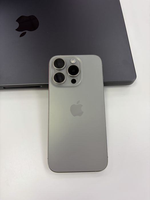 Продам 15 pro 256 Natural Titanium | полный комплект