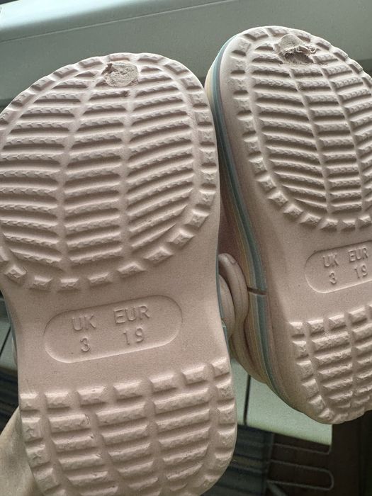Next кроксове Crocs розови сандали 19 номер