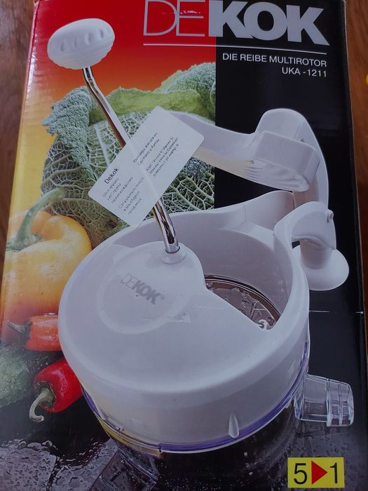 Терка для овощей. 5 насадок